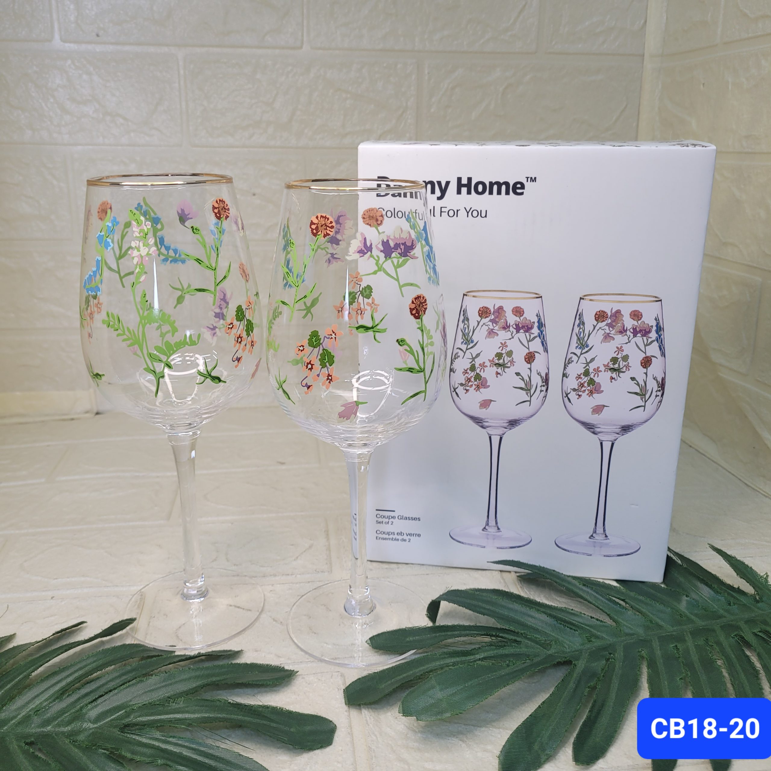 Бокал для вина Danny Home 2 шт. Арт. CB18-20