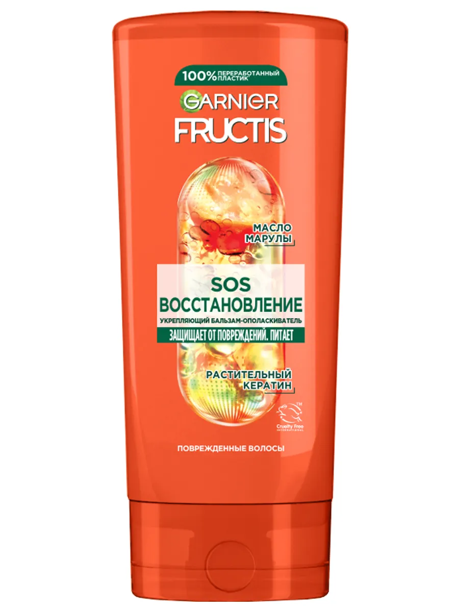Garnier Фруктис Бальзам ополаскиватель 200мл SOS Восстановление