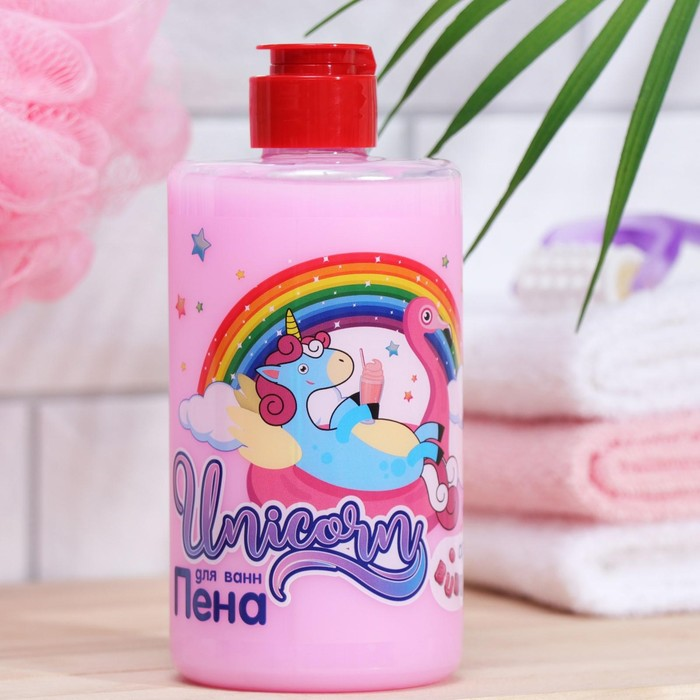 Пена для ванн Unicorn Bubble Gum, 460 мл 7064542