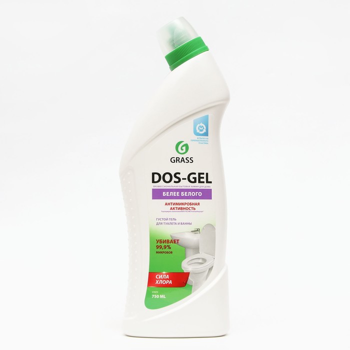 GraSS Дезинфицирующий чистящий гель "DOS GEL" (флакон 750 мл)