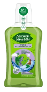 Опол-ль д/рта Лесной бальзам 250мл при воспалении десен (кедровые орешки и шалфей)