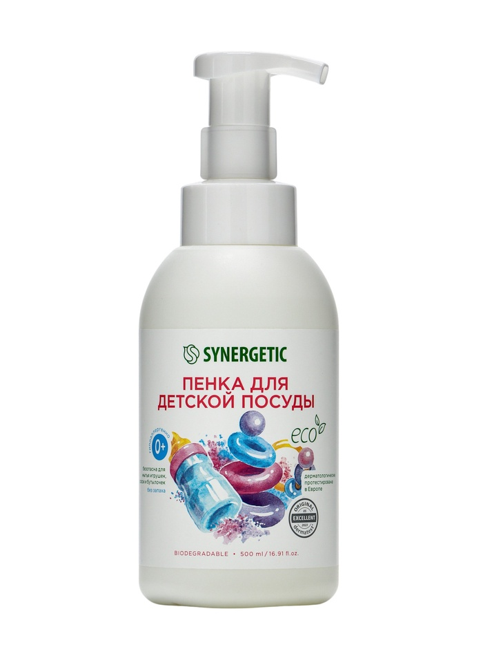 Пенка для мытья посуды Synergetic «Детская», 500 мл  10893701