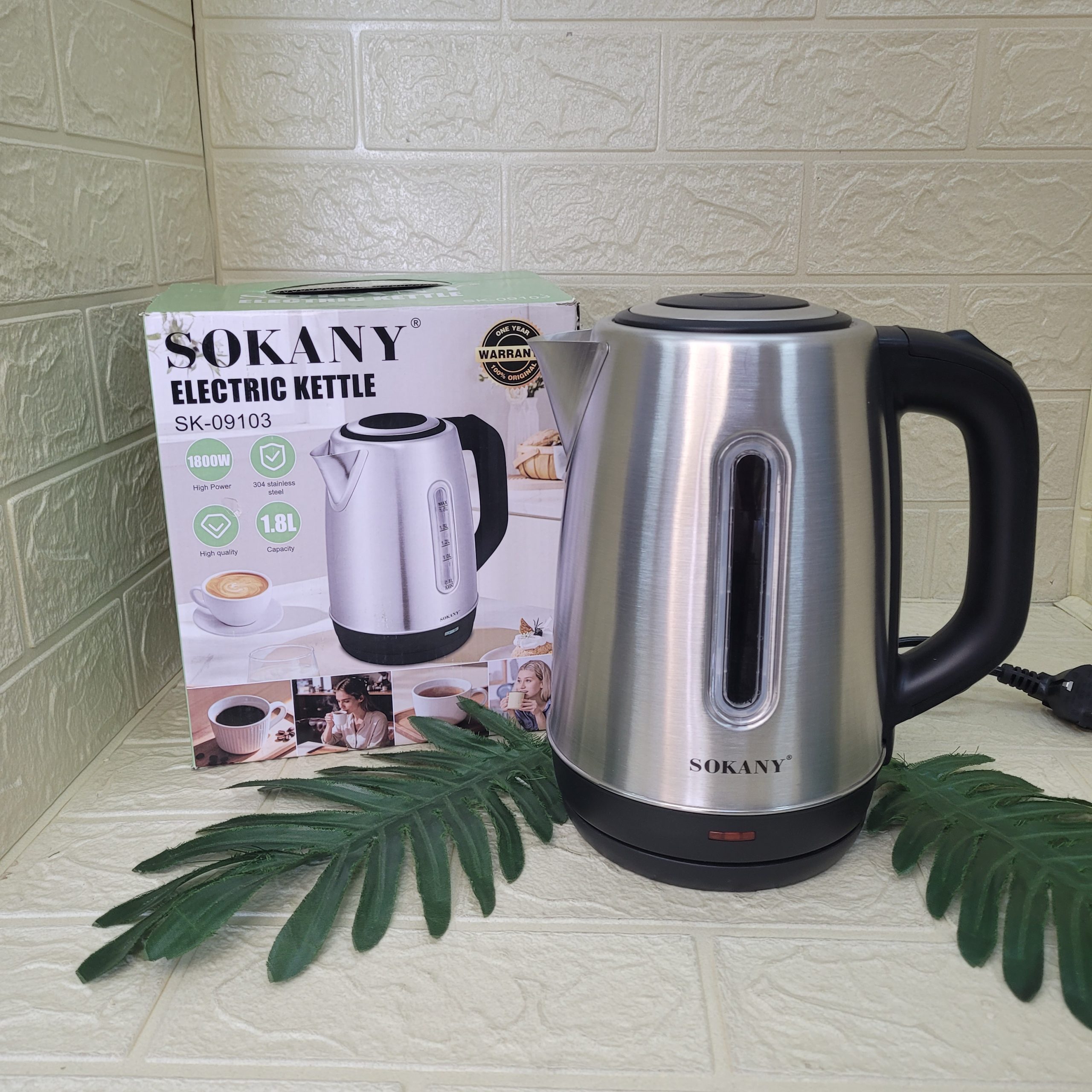 Чайник электрический SOKANY 1,8 л. Арт. SK-09103