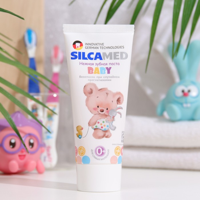 Зубная паста Silcamed детская BABY 0+, 65 г   2332318