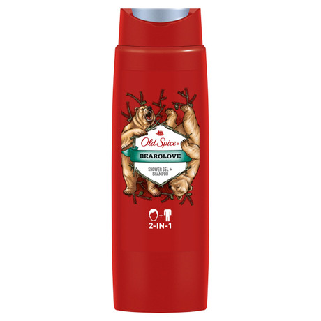 OLD SPICE Гель для душа + шампунь 2в1 Bearglove 250мл