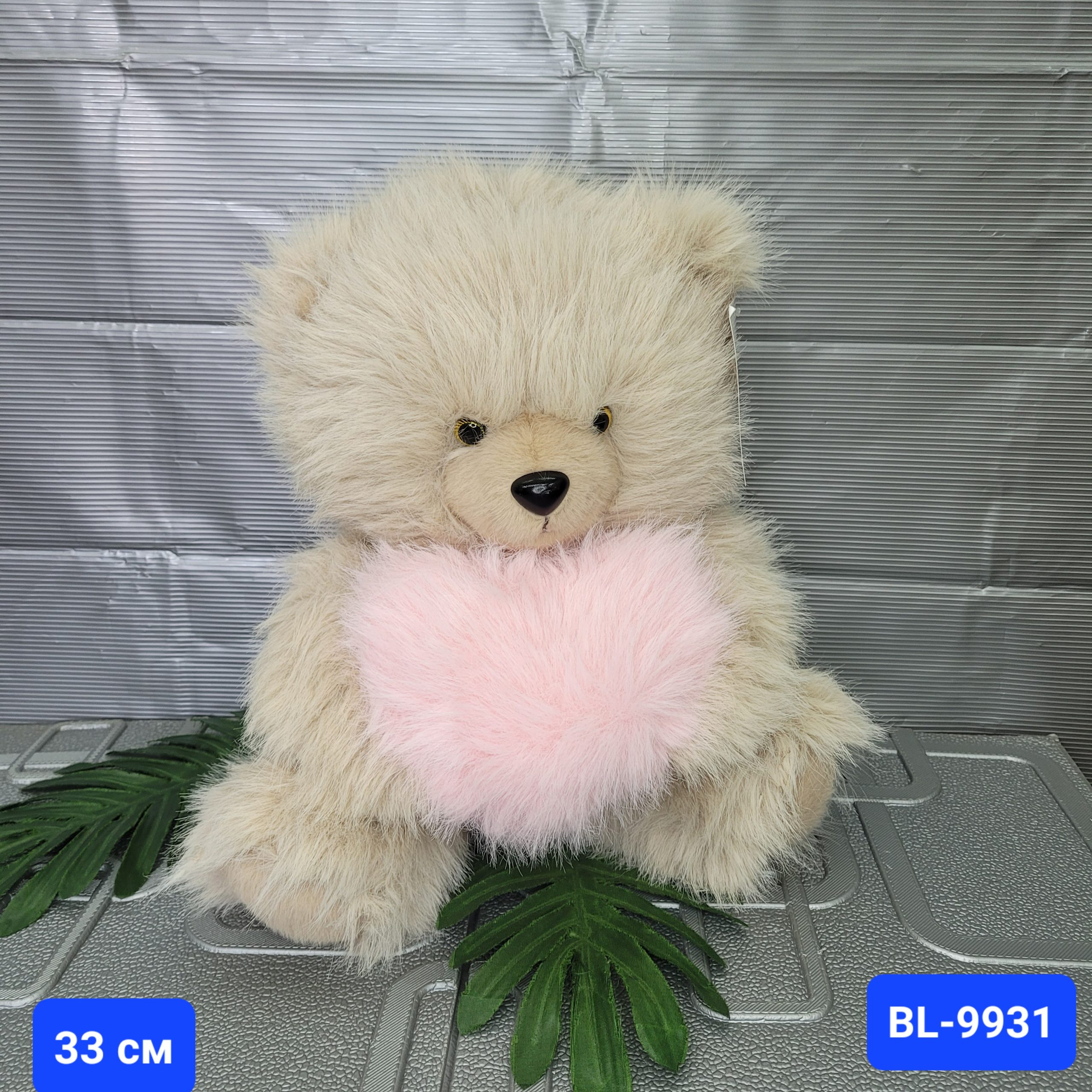 Игрушка мягкая «Мишка с сердцем» Арт. BL-9931-33CM