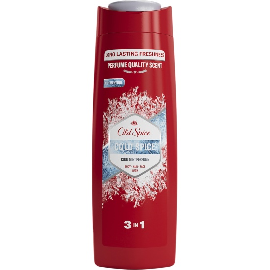 OLD SPICE Гель для душа + шампунь Cold Spice 400мл