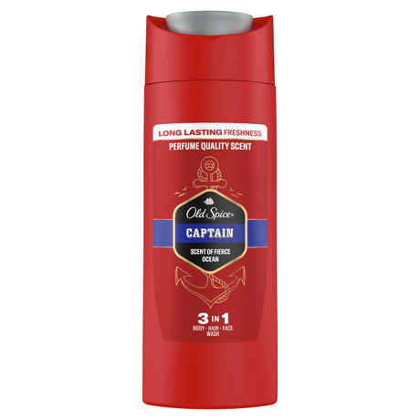 OLD SPICE Гель для душа + шампунь Captain 90мл