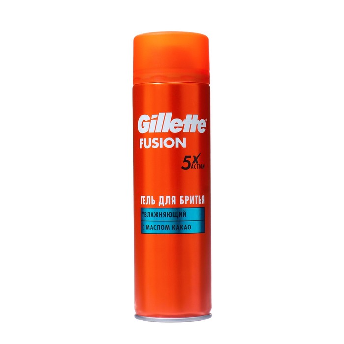 GILLETTE FUSION Гель для бритья Увлажнение 200мл