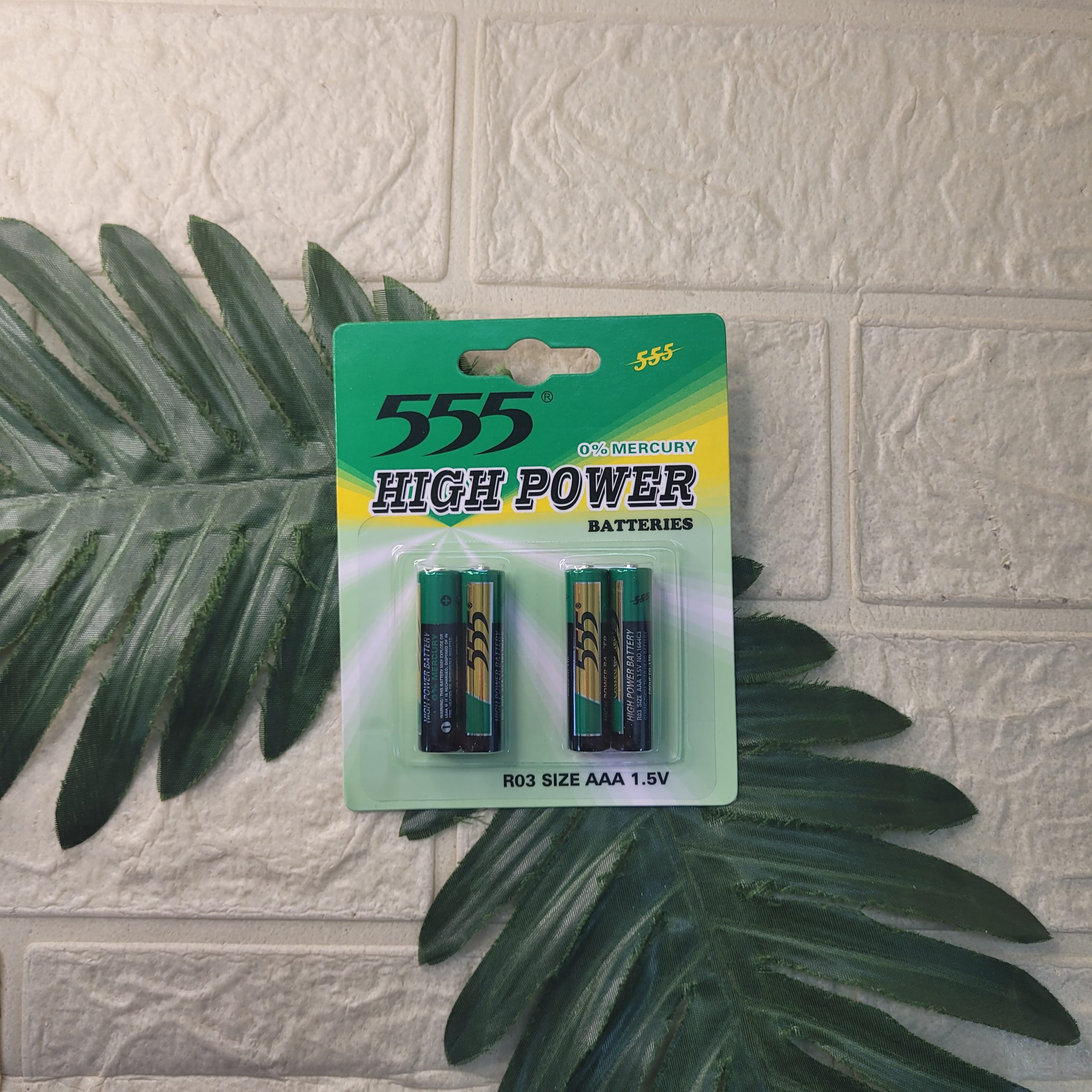 Батарейка AAA 1.5v 555 HIGH POWER 4 шт.