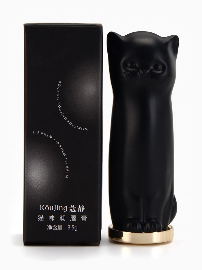 Оттеночный бальзам для губ "Cat black"   10822722