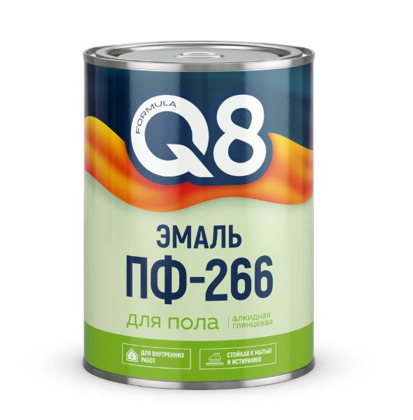 Эмаль ПФ-266 зол-кор 0,8кг Formula Q8 (14) Престиж