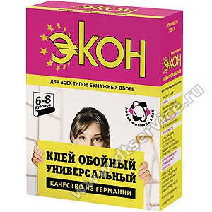 Клей обойный Экон Универсальный 200гр (24) Эра 1312332