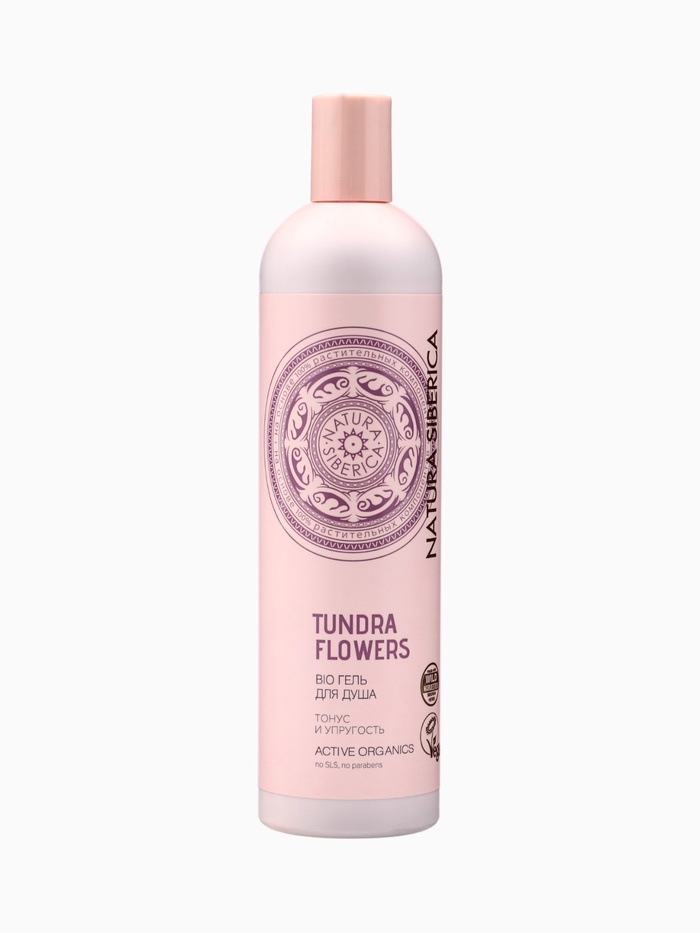 Гель для душа Natura Siberica BIO Tundra Flowers, тонус и упругость, 550 мл 10952419