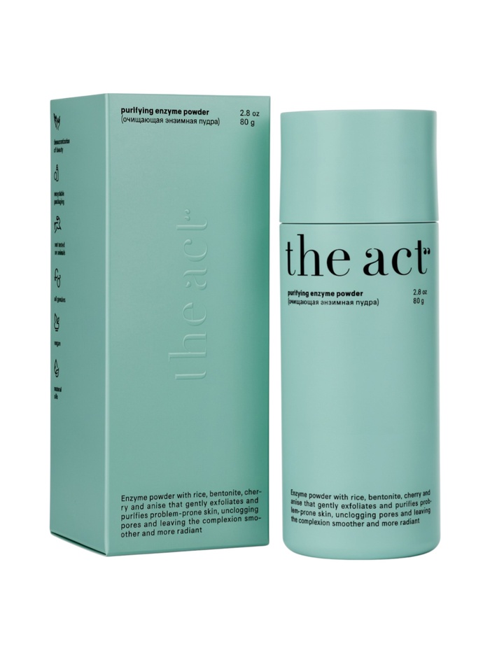 Энзимная пудра The Act очищающая, 80 г 10974714
