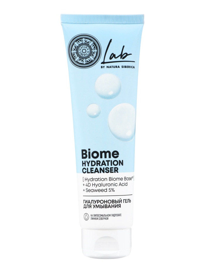 Гиалуроновый гель для умывания NS Lab Biome Hydration, 150 мл 11018288