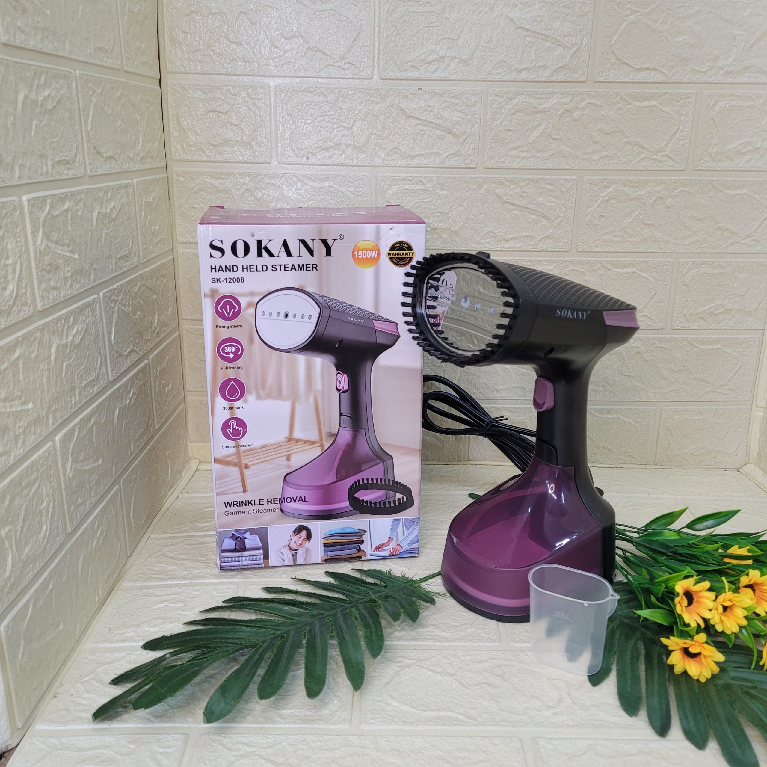 Отпариватель ручной SOKANY 1500W Арт. SK-12008