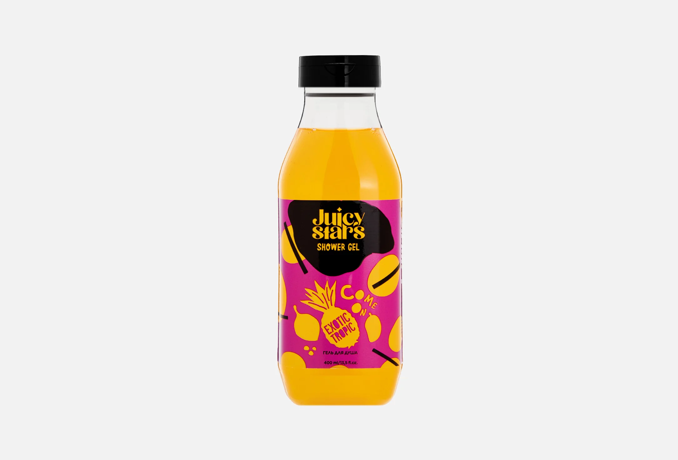 Juicy Stars Гель для душа 400 мл фл смузи Экзотик тропик