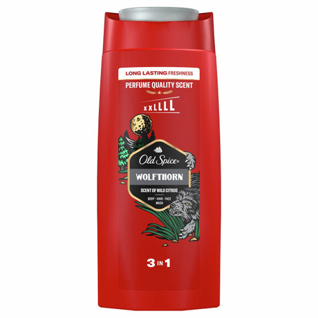 OLD SPICE Гель для душа + шампунь Wolfthorn 675мл