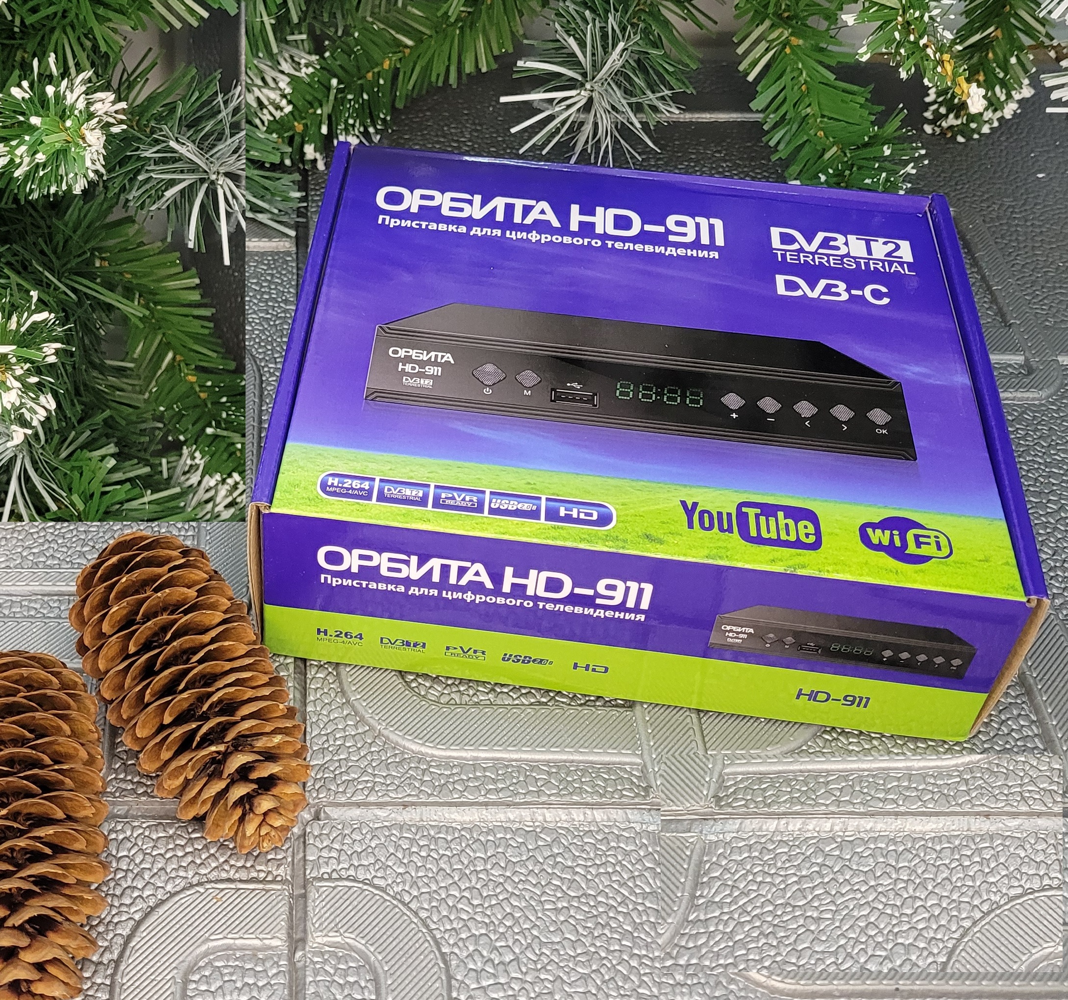 Приставка для цифрового ТВ Орбита HD-911/999C