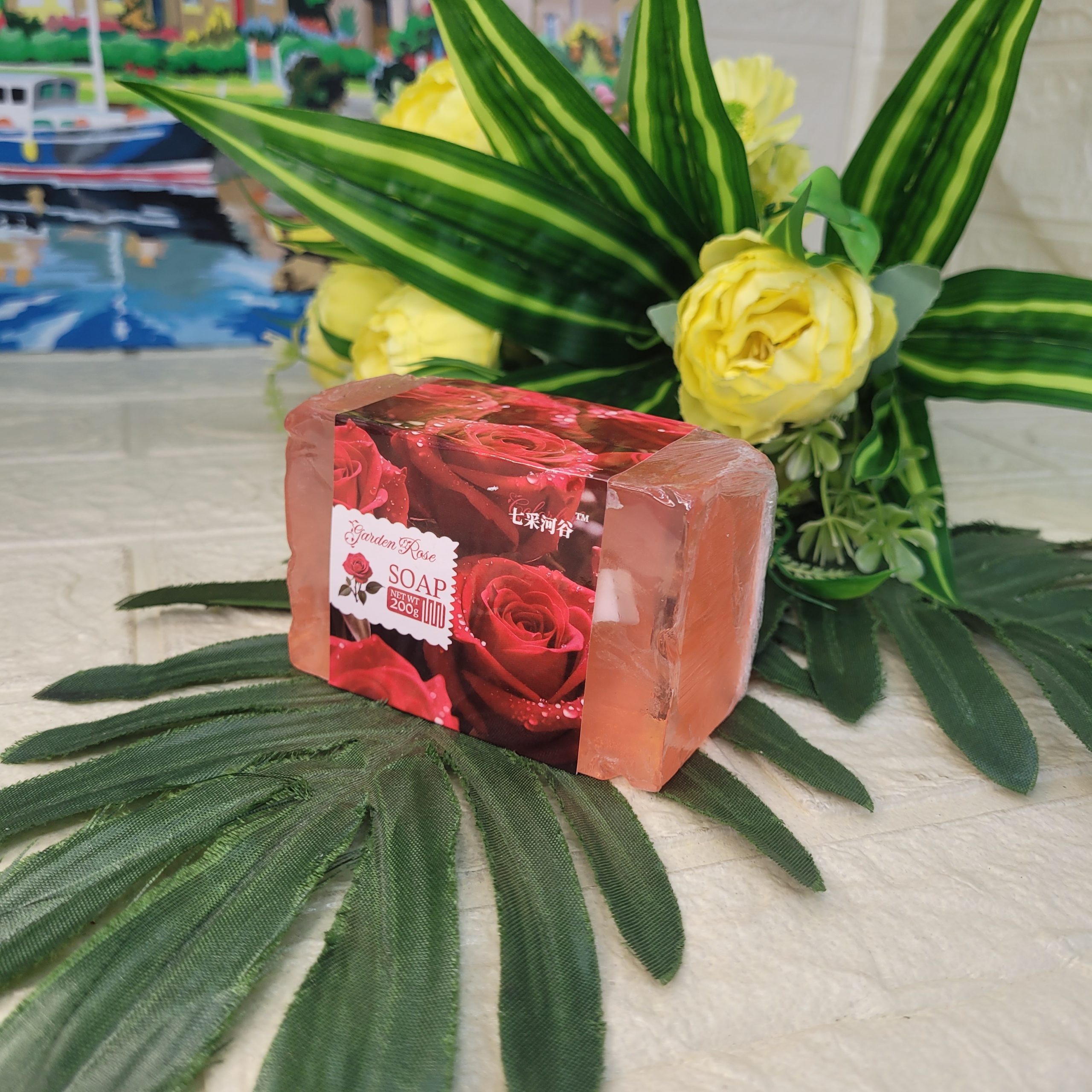 Мыло туалетное, роза 200 г. Арт. (0095)