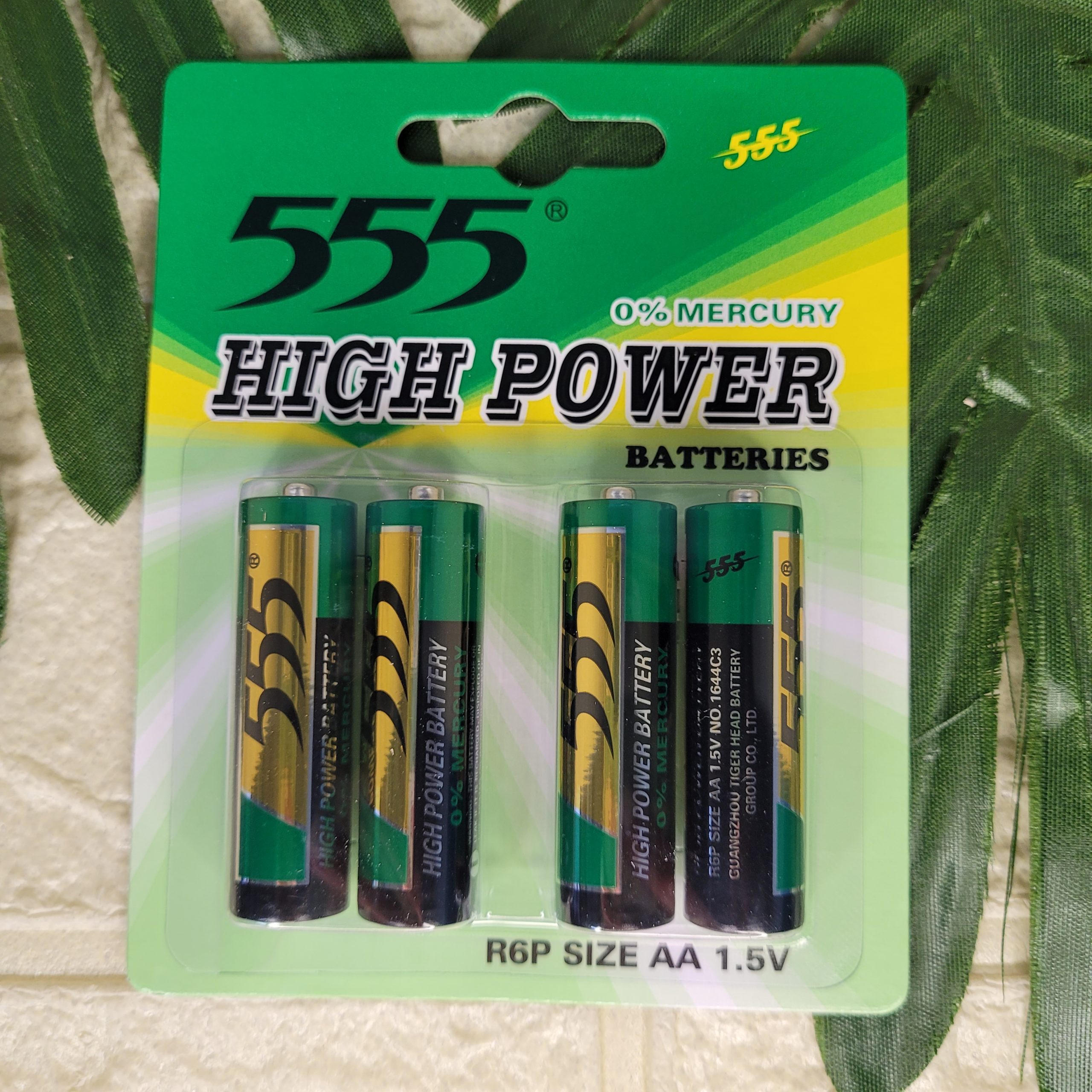 Батарейка AA 1.5v 555 HIGH POWER 4 шт.