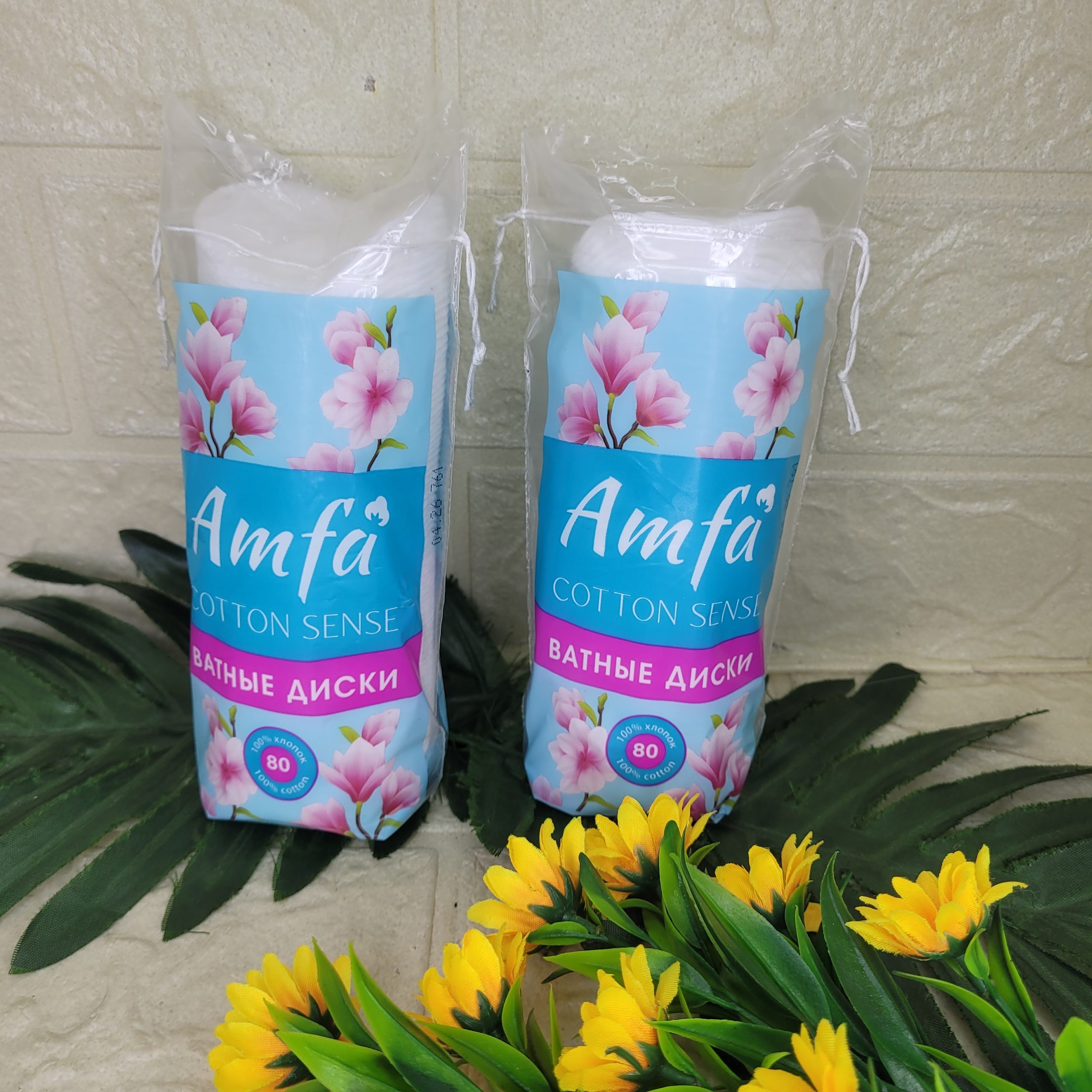 Ват. диски Amfa, 80 шт. Арт. (2020)