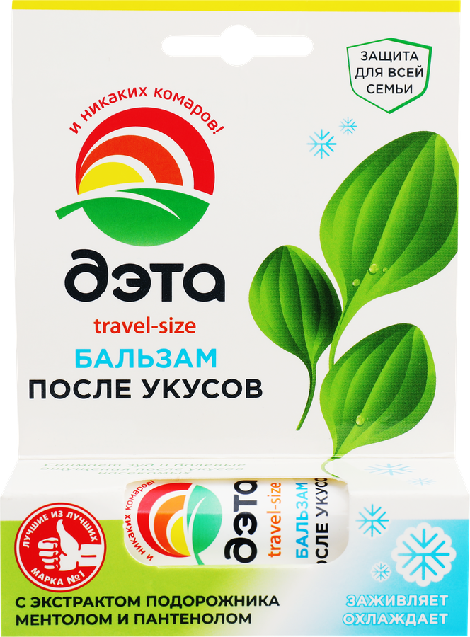 Бальзам-карандаш после укусов «ДЭТА», travel-size, 4,2 г 10515364