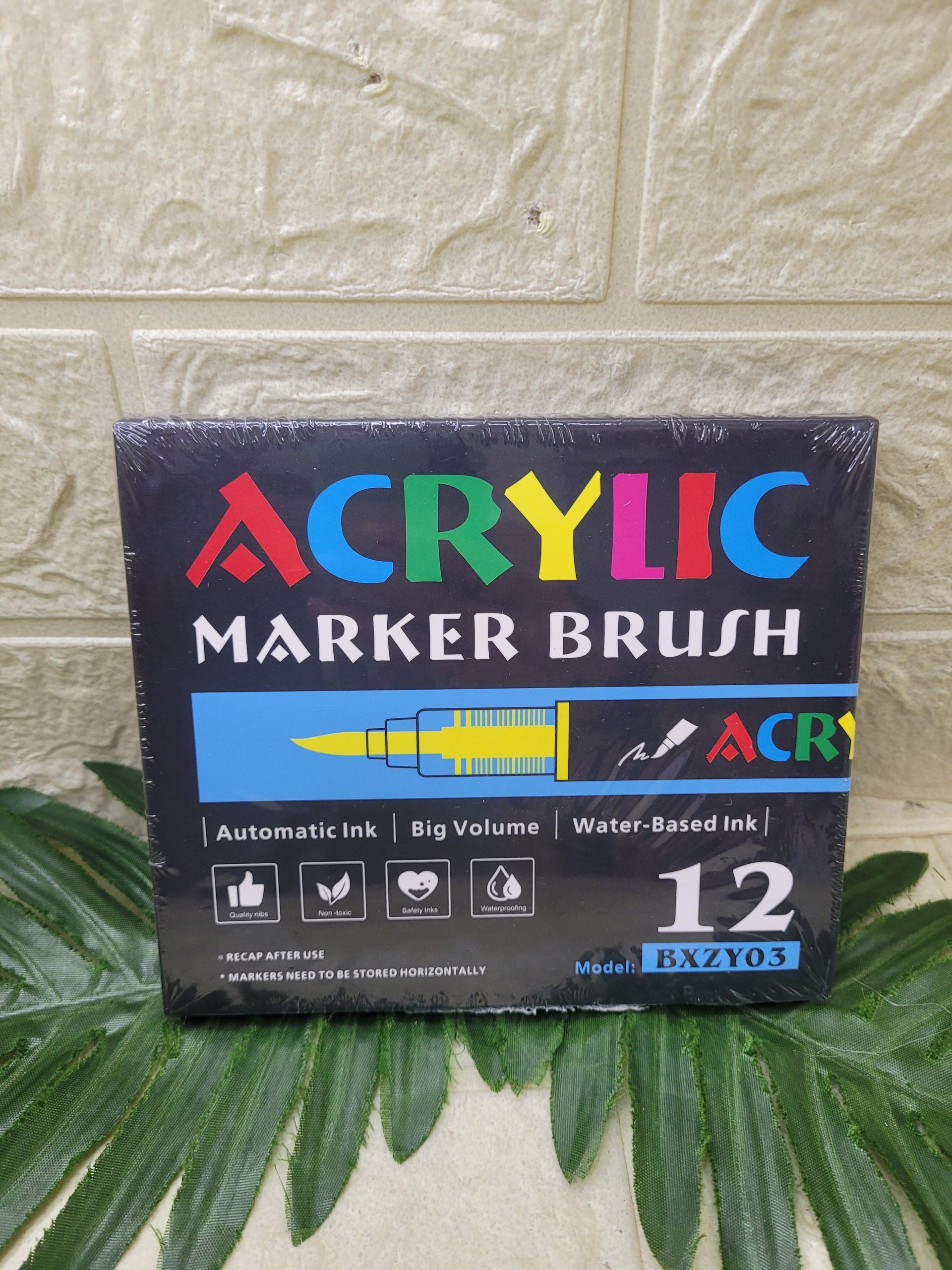Маркеры акриловые Acrylic 12 цв. Арт. BXZY03