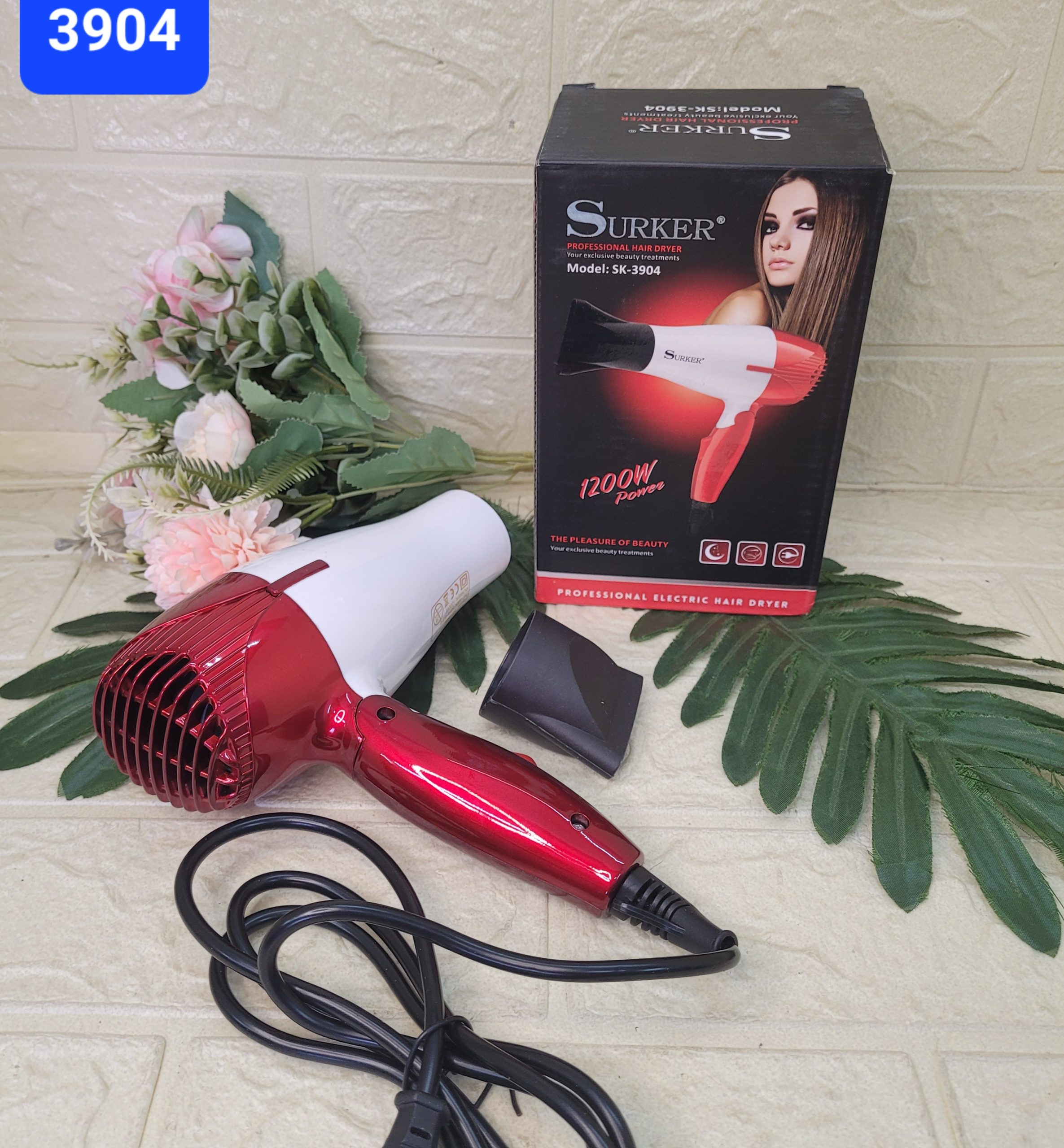 Фен д/волос Surker 1200W. Арт. SK-3904