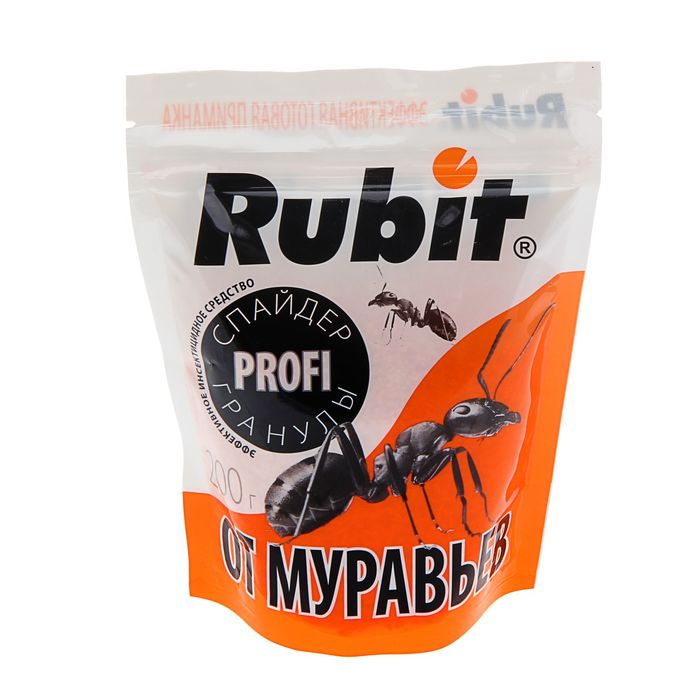 Средство от муравьев Рубит Спайдер гранулы, дой-пак, 200 г   1413190