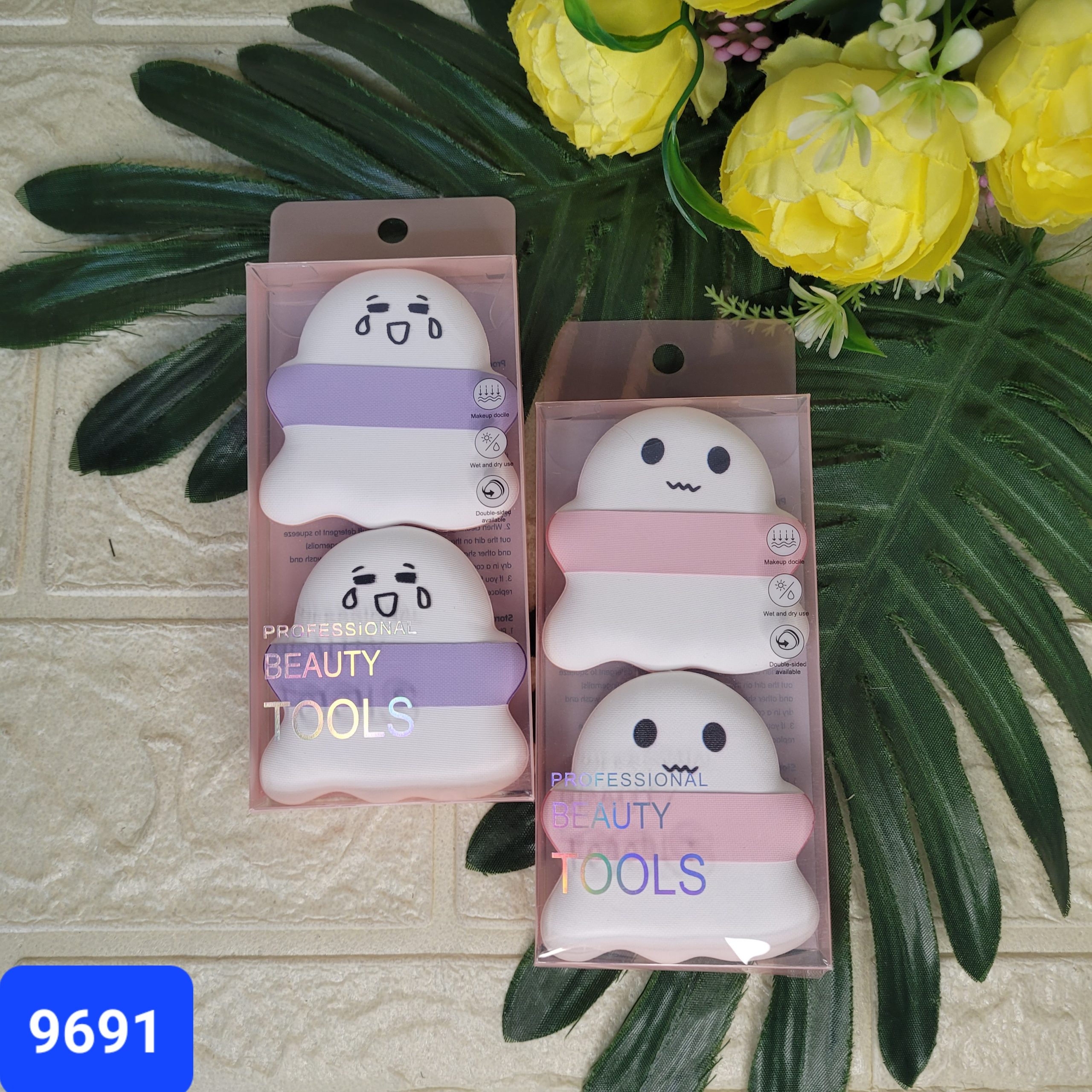 Спонжи для макияжа Qianlili 2 шт. Арт. 9691