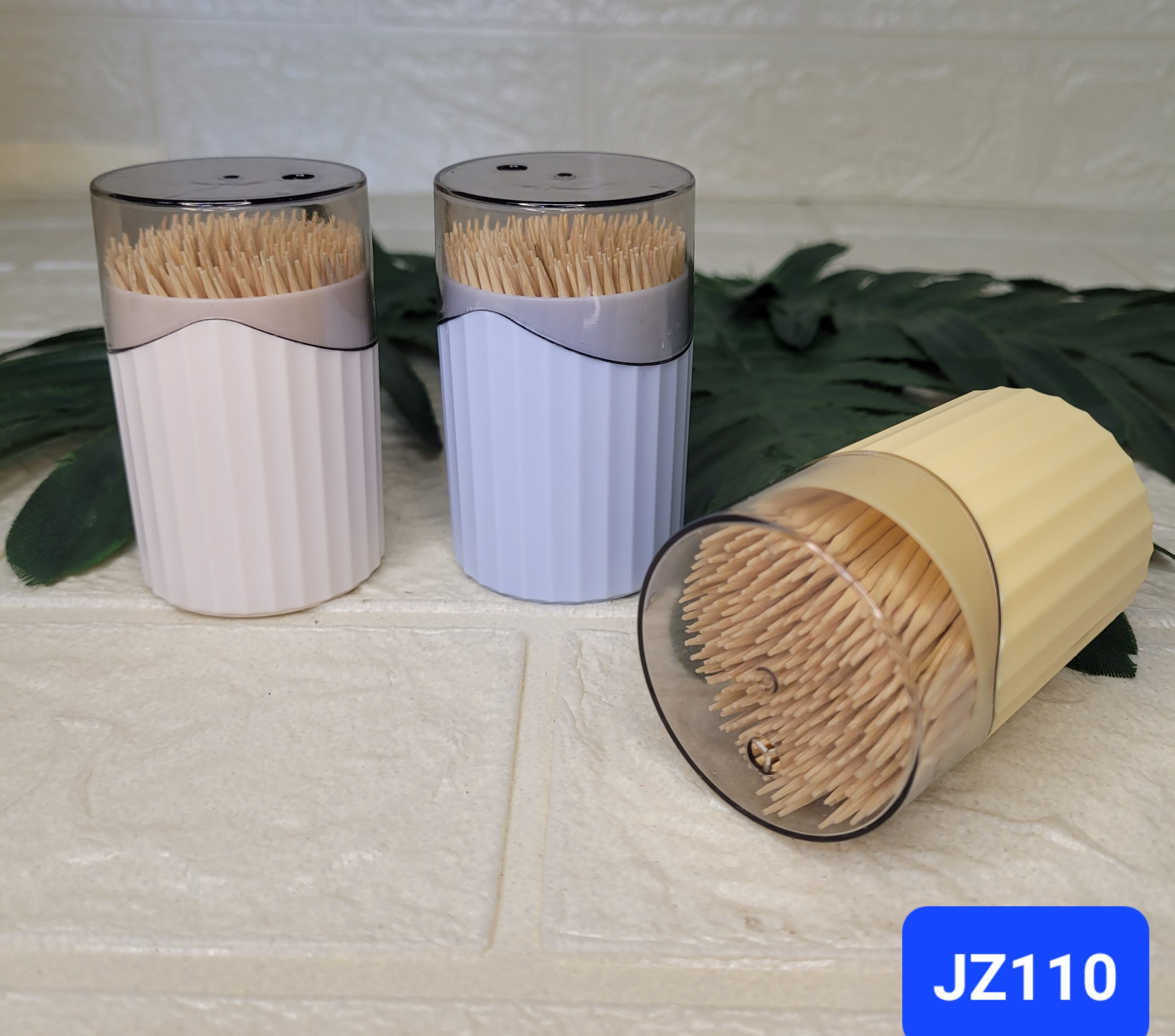 Зубочистки TOOTHPICK в круг.банке. Арт. JZ100