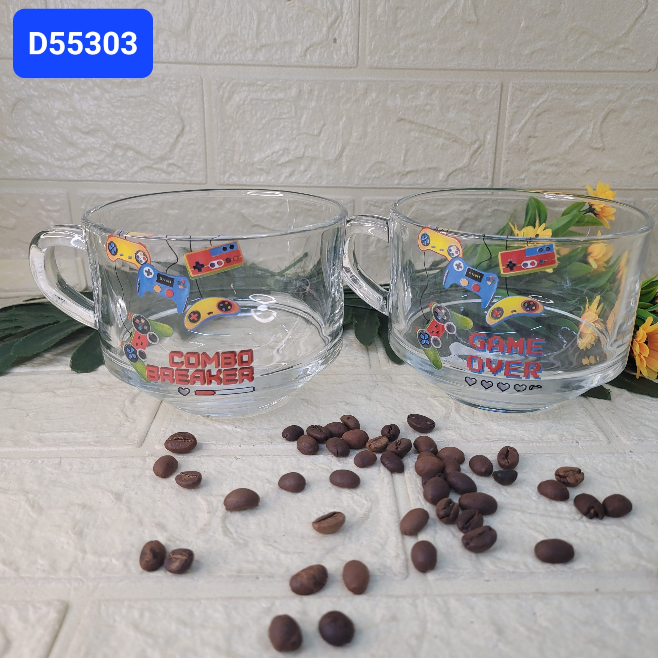 Кружка для супа Game, стекло 625 мл  Арт. D55303/12