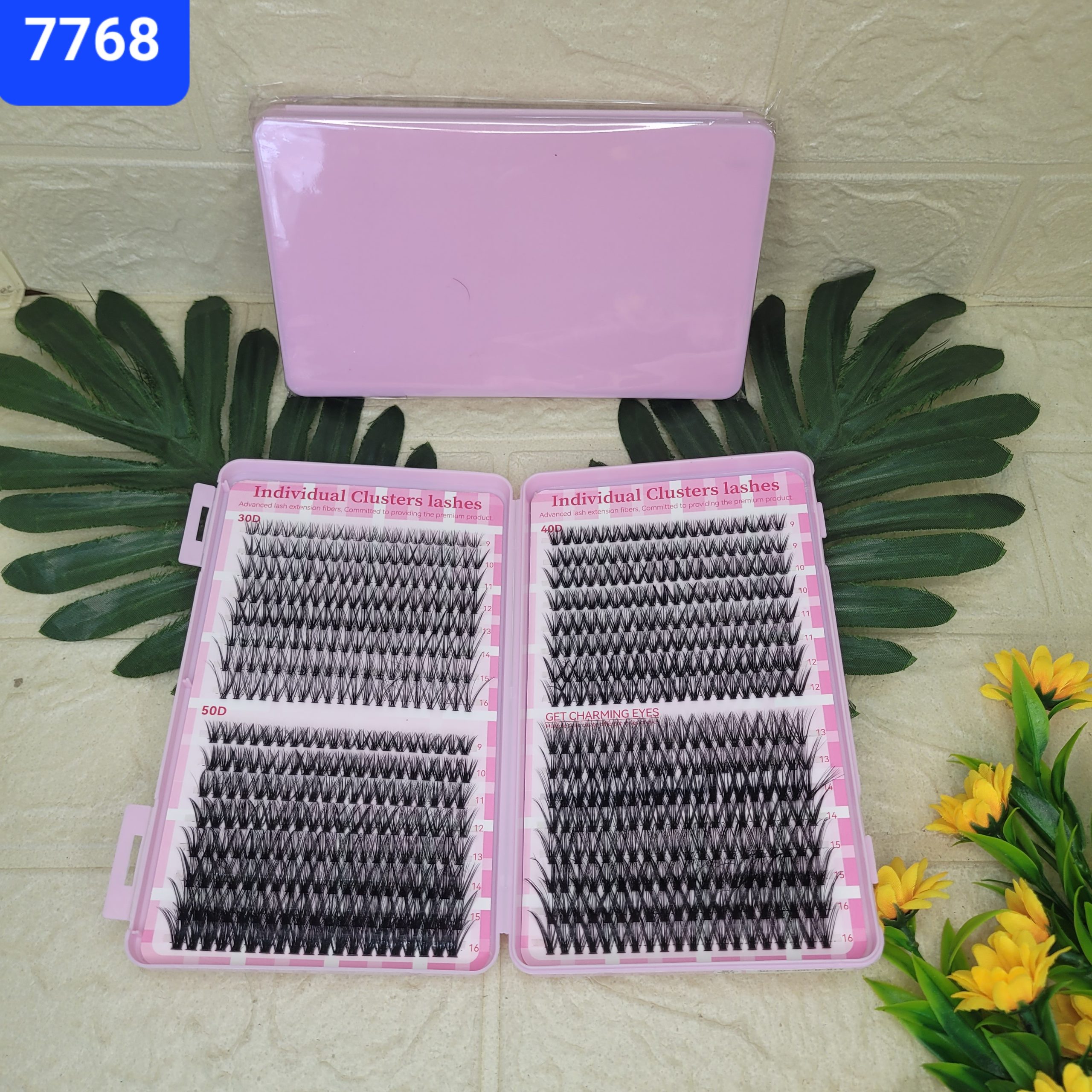 Ресницы накладные 30P-100P Mix в коробке.