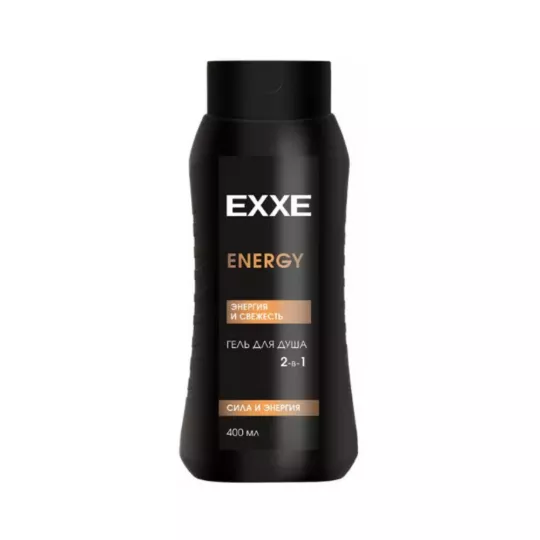 EXXE Men Гель д/душа 400мл 2в1 STRONG Сила и Энергия/12