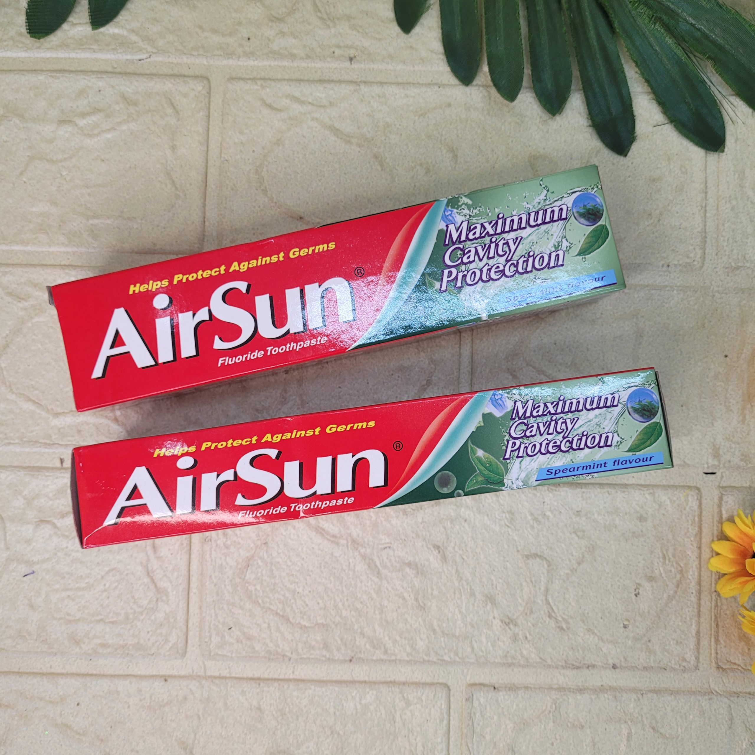 Паста зубная AirSun,с мятой и фтором 120 г. Арт. AS012