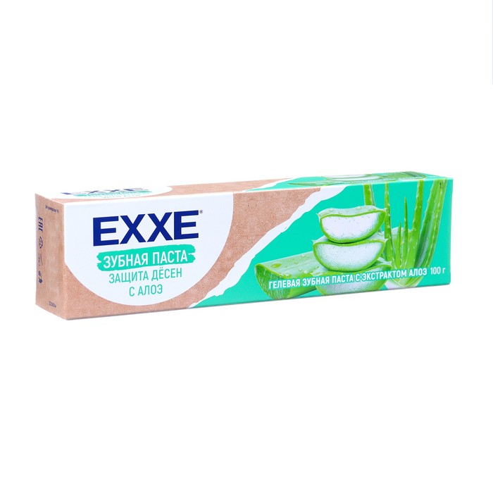 Паста зубная гелевая EXXE с алоэ 100 г.