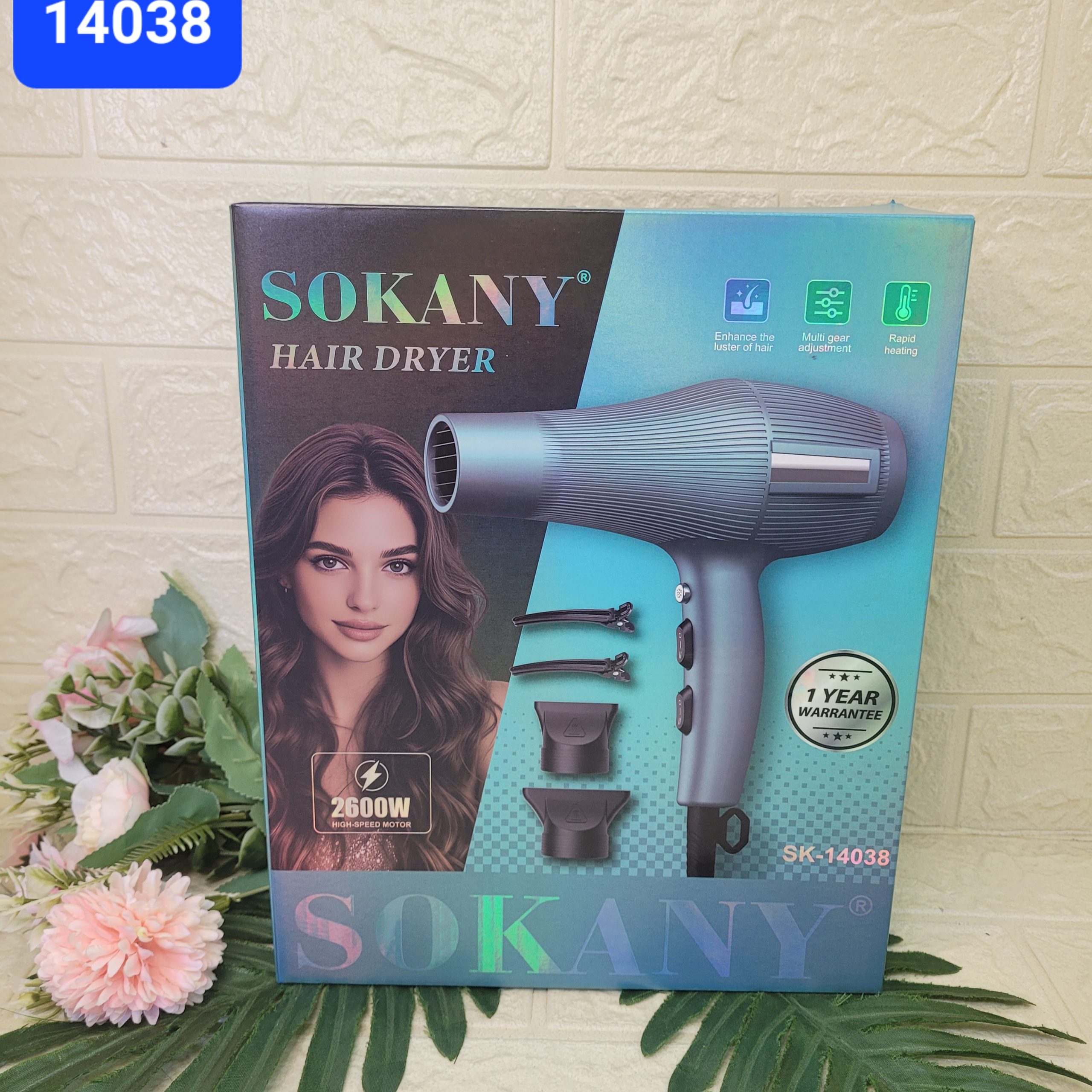 Фен д/волос Sokany 2600W. Арт. SK-14038