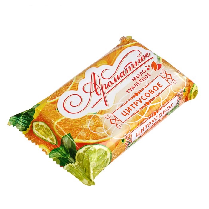 Мыло туалетное «Ароматное» Цитрусовое, 100 гр   3631511