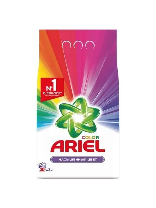 ARIEL Авт СМС порошк. Color 3кг