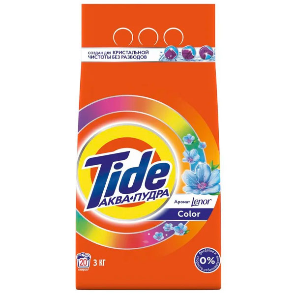TIDE Авт СМС порошк. Touch of Lenor Fresh 3кг