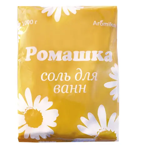 AROMIKA Соль д/ванн 1000г РОМАШКА /12