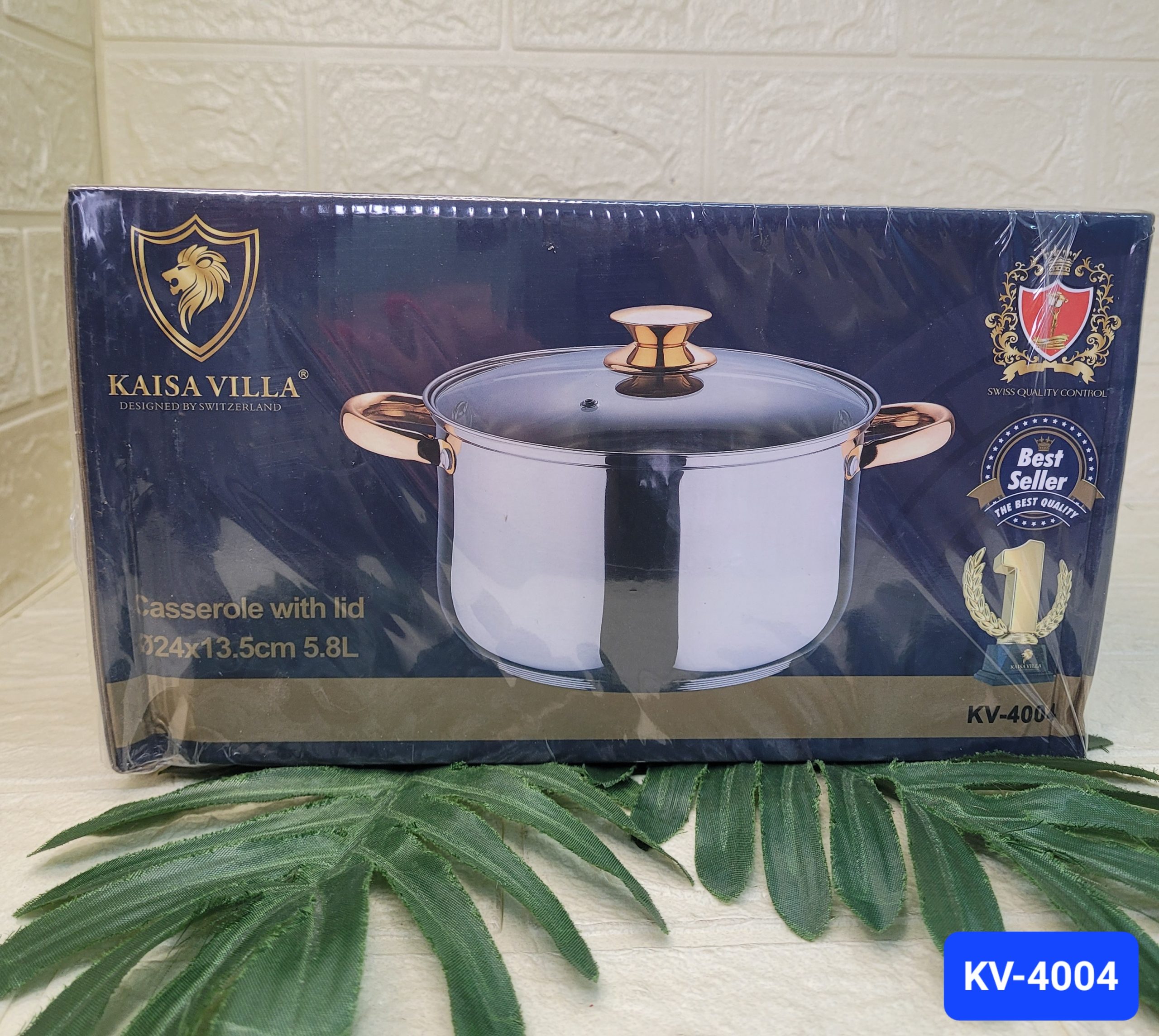 Кастрюля Kaisa Villa 5,8 л. Арт. KV-4004