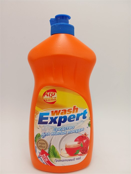AROMIKA Гель д/посуды WASH EXPERT 500мл Гранатовый чай /15