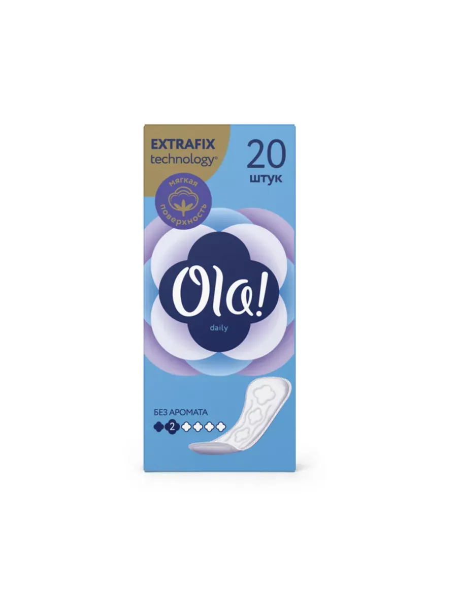 Ежед. прокладки OLA!DAILY 20шт