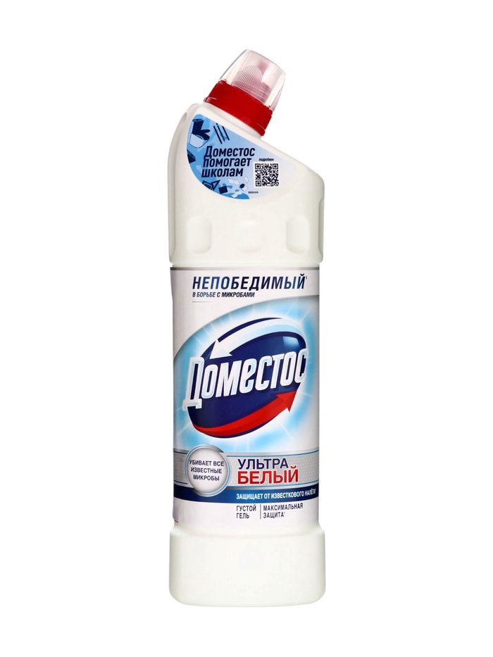 Чист.ср-во Domestos 1л Универс. Ультра Белый Эксперт сила 7