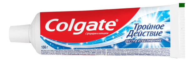 З/паста Colgate 100мл Тройн. действие Экстра отбеливание