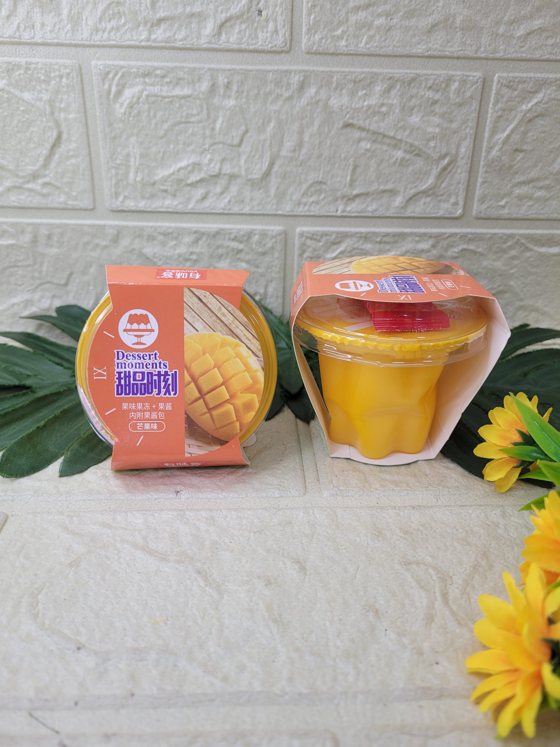 Пудинг Dessert moments+топпинг, манго 115 г.