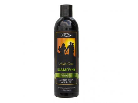 Шампунь Веста Soft Care 500мл Femily (для всей семьи) 1/18